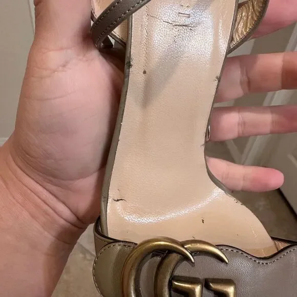 Gucci Mormont heeled sandal - Picture 11 of 12